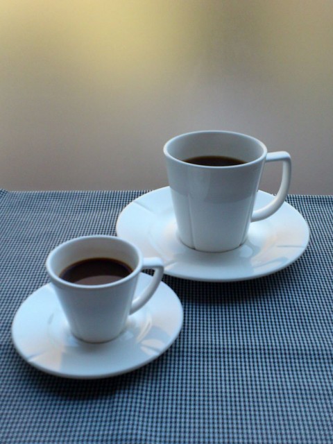 Kaffe og espresso kopper © kaffebloggen.dk