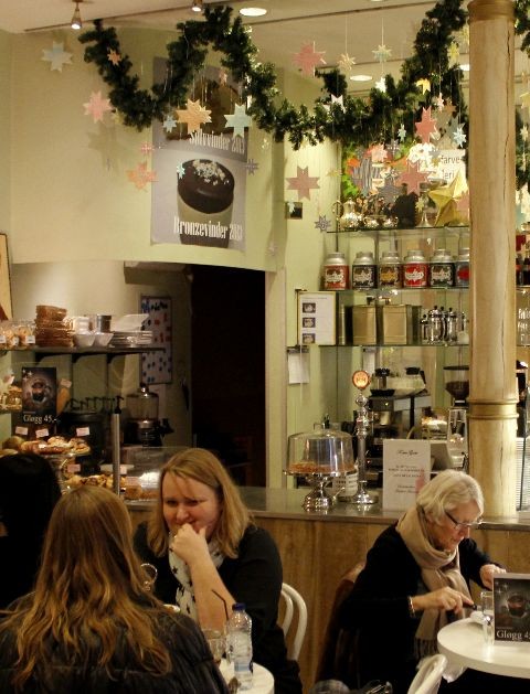 Konditori Antoinette i julehumør © Kaffebloggen.dk