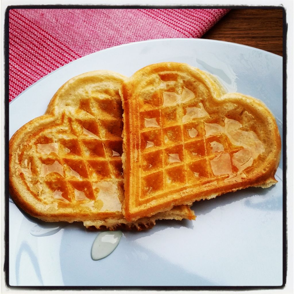 Hjertevafler med honning © Kaffebloggen.dk
