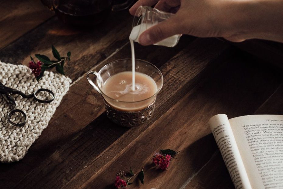 Photo by Daniela Constantini: https://www.pexels.com/photo/crop-person-pouring-milk-in-cup-of-coffee-5591737/